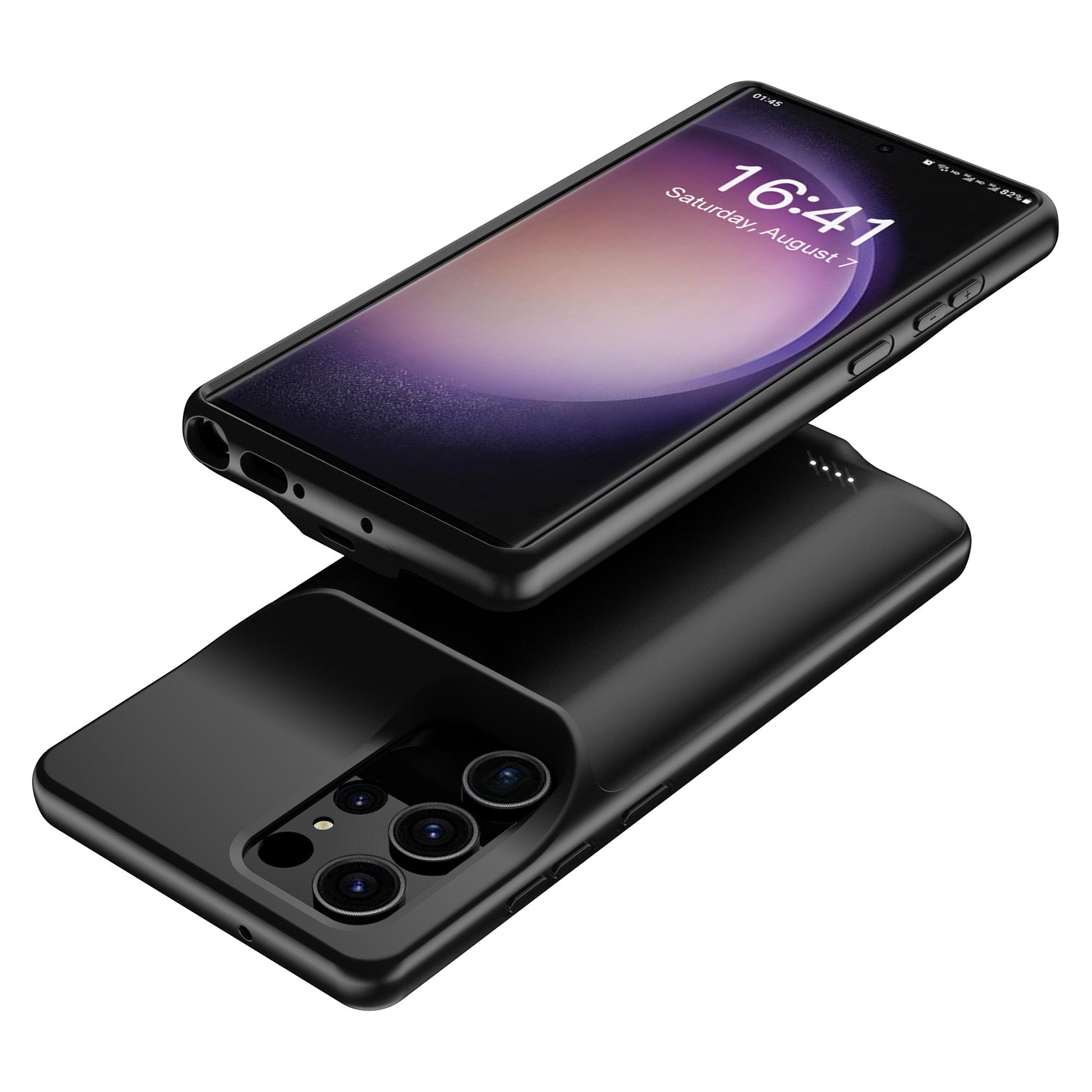 B28 10000mAh Power Bank for Samsung Galaxy S23 Ultra Soft TPU Charger Case B28 10000mAh Power Bank for Samsung Galaxy S23 Ultra Soft TPU Charger Case